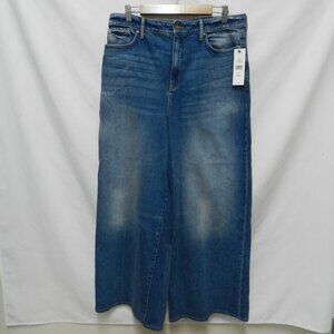 NYDJ Elsie Langly high rise jeans Extra Wide Leg Statement NEW NWT Size 33 14 16